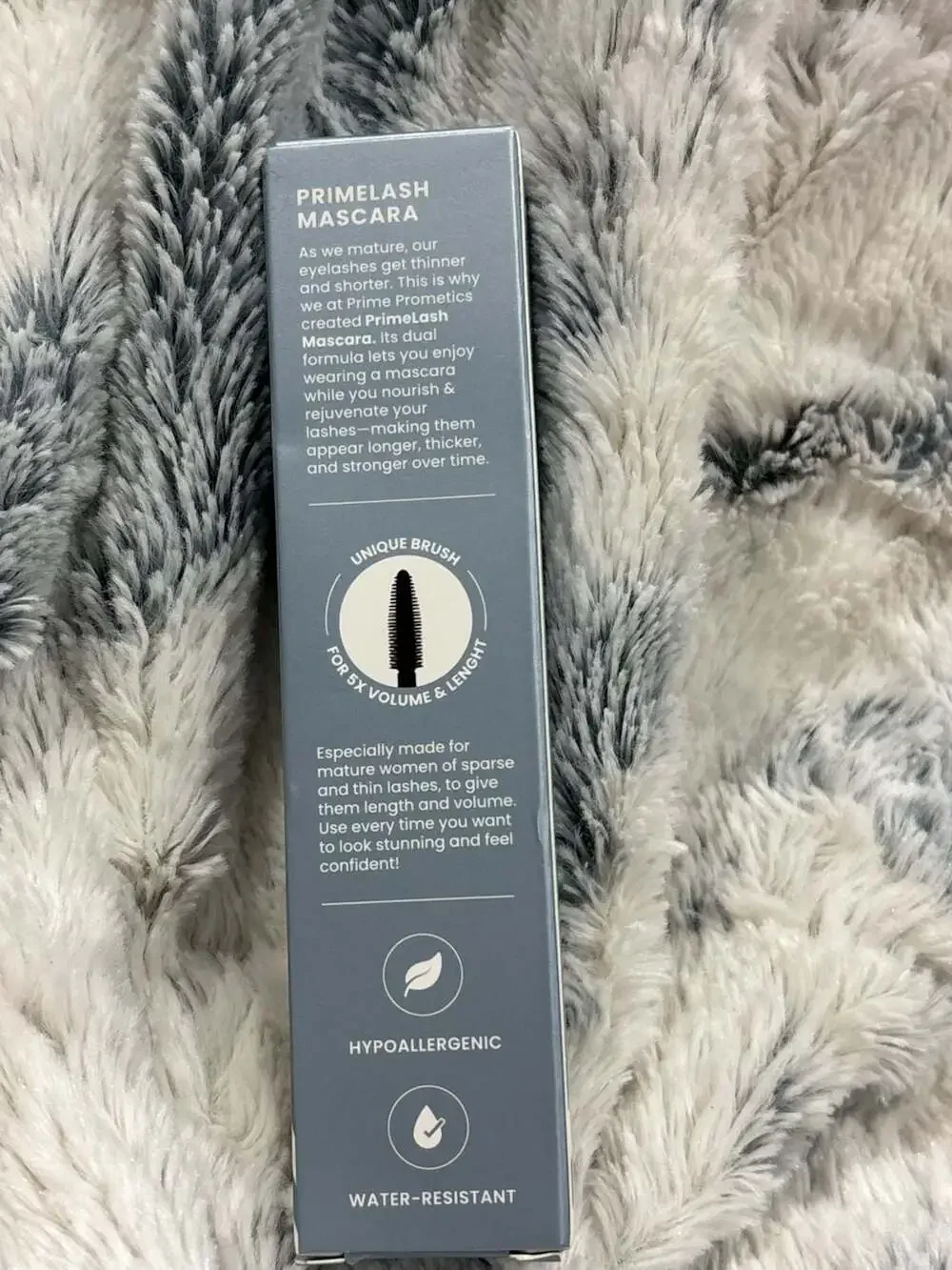 Prime Lash Mascara for Older Women Prime Lash Mascara for Seniors (Brown)..